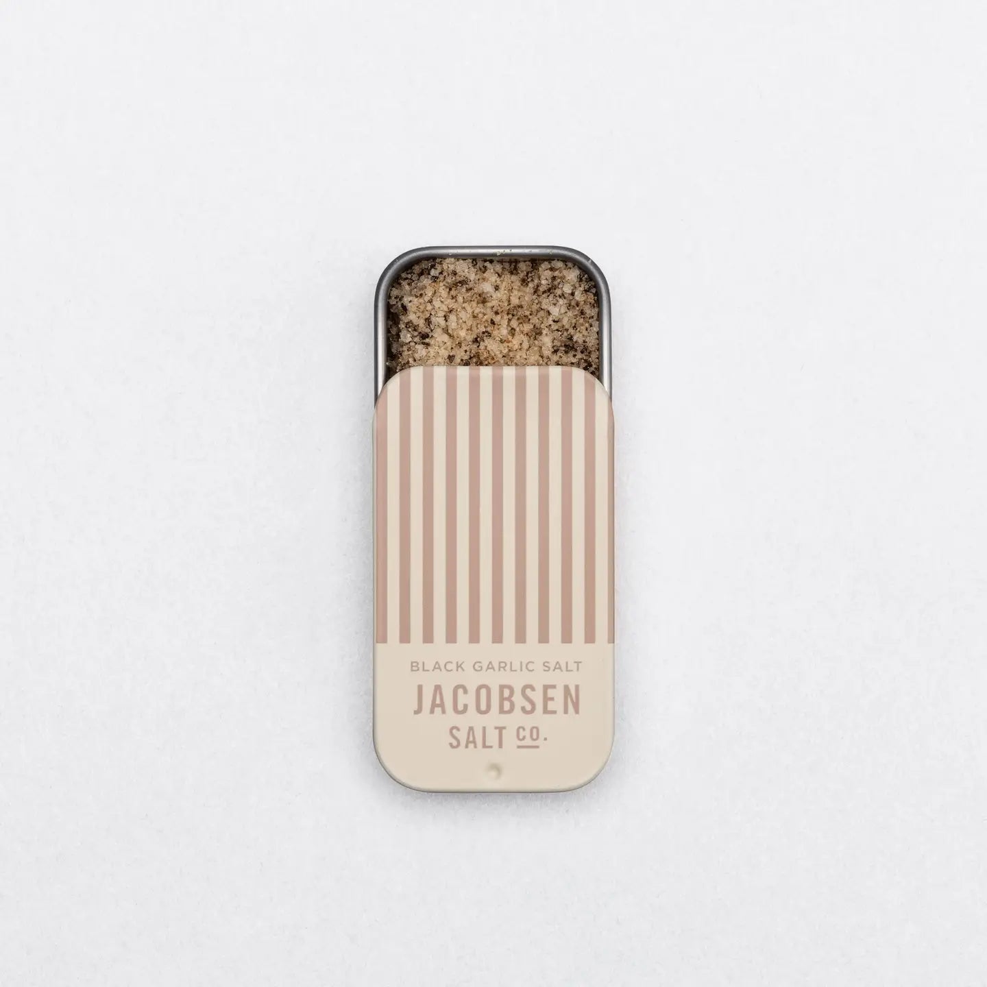 Jacobsen Salt Co. | Infused Black Garlic Sea Salt Slide Tin