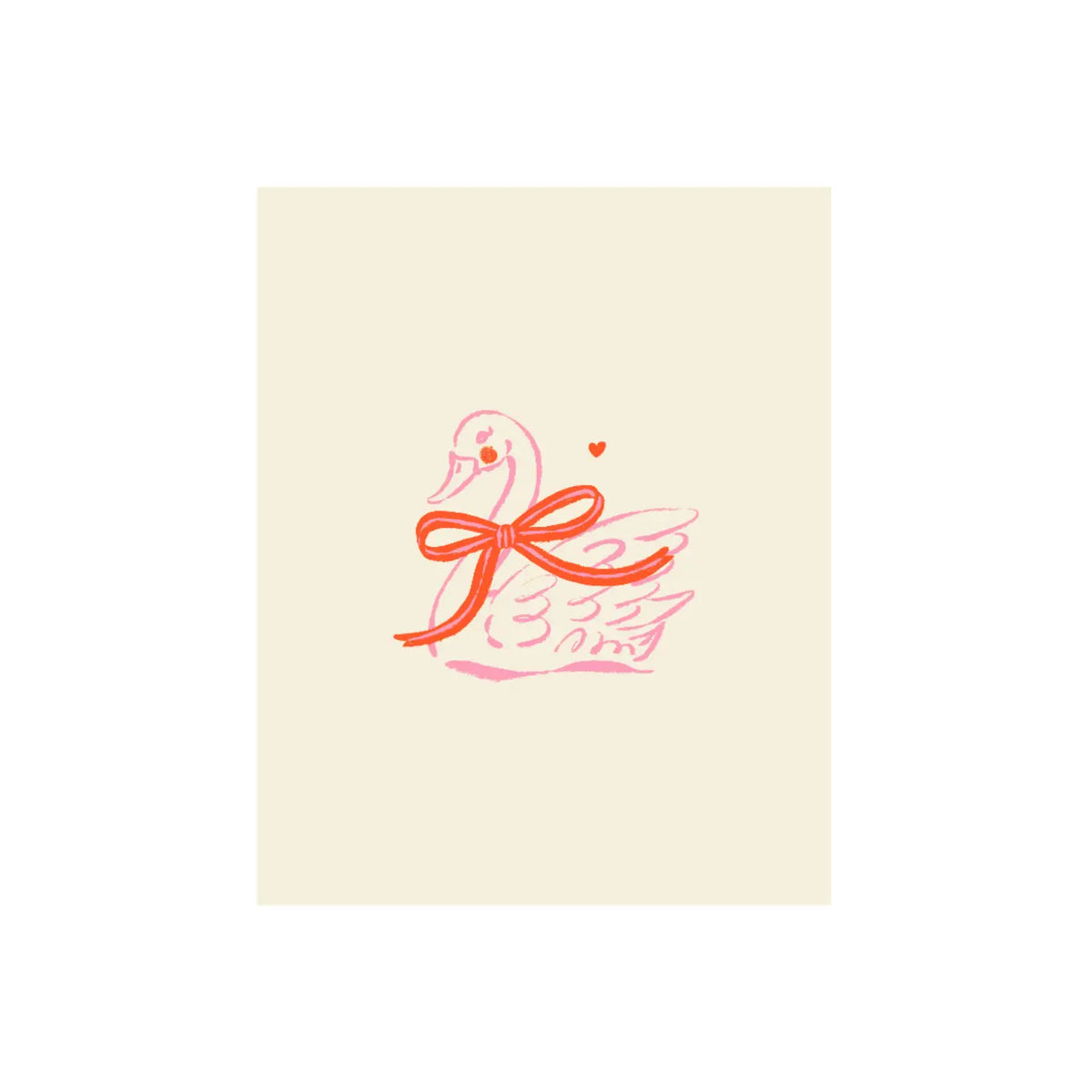 Swan Art Print
