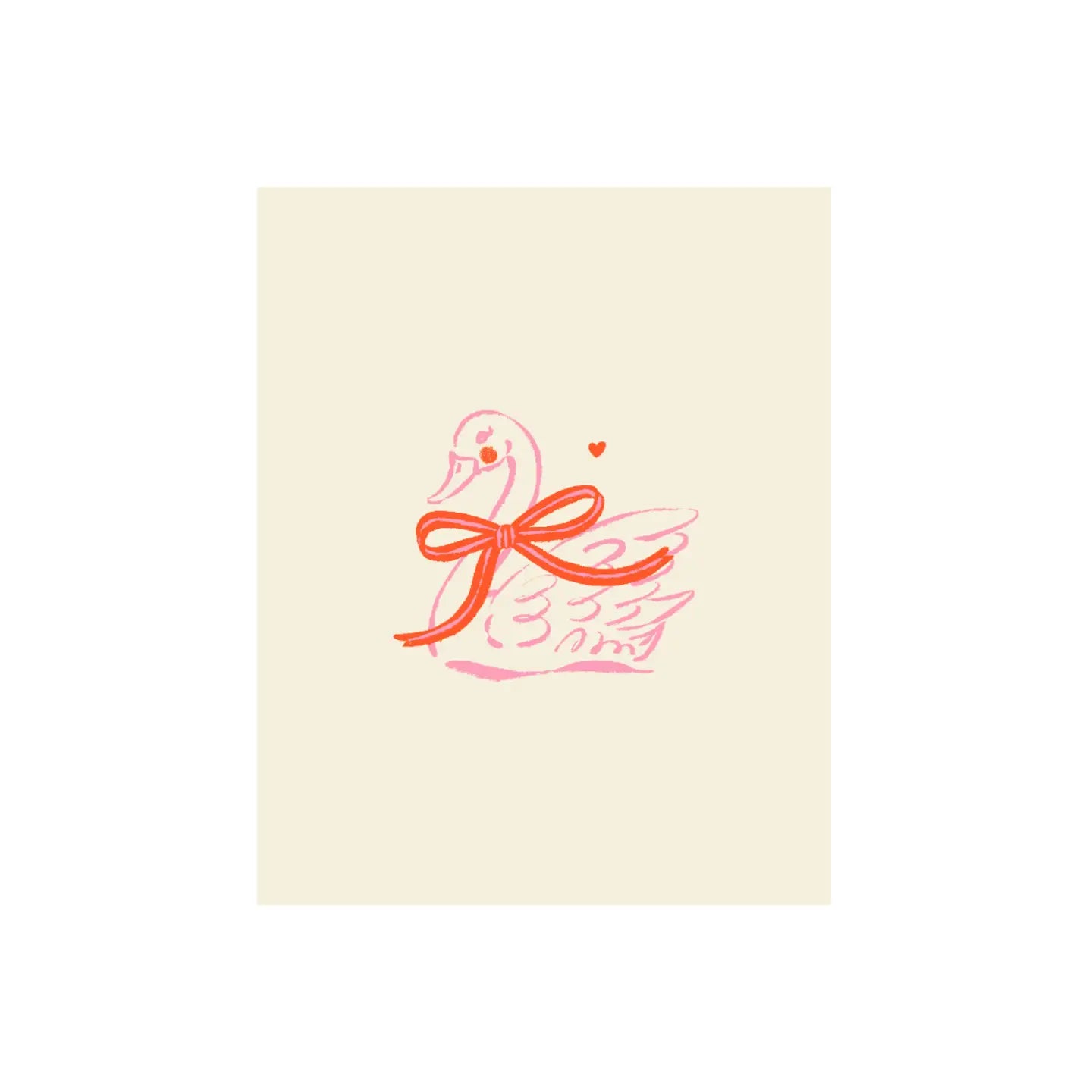 Swan Art Print