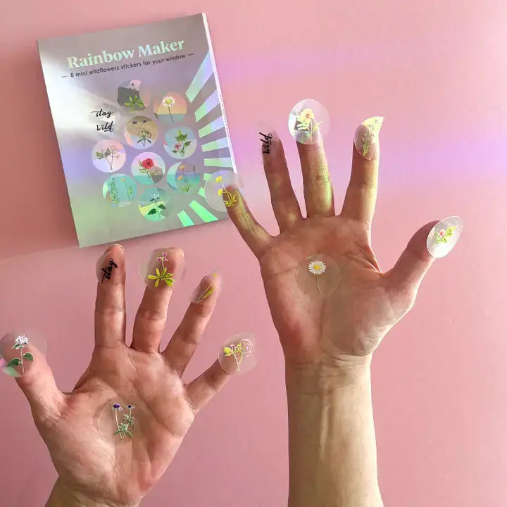 Rainbow Maker Sticker | Stay Wild Mini 8 Pack