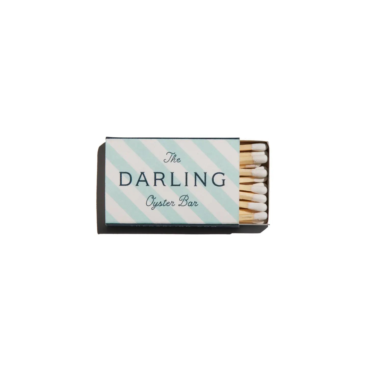 The Darling Oyster Bar Matchbook Art Print | 12x12