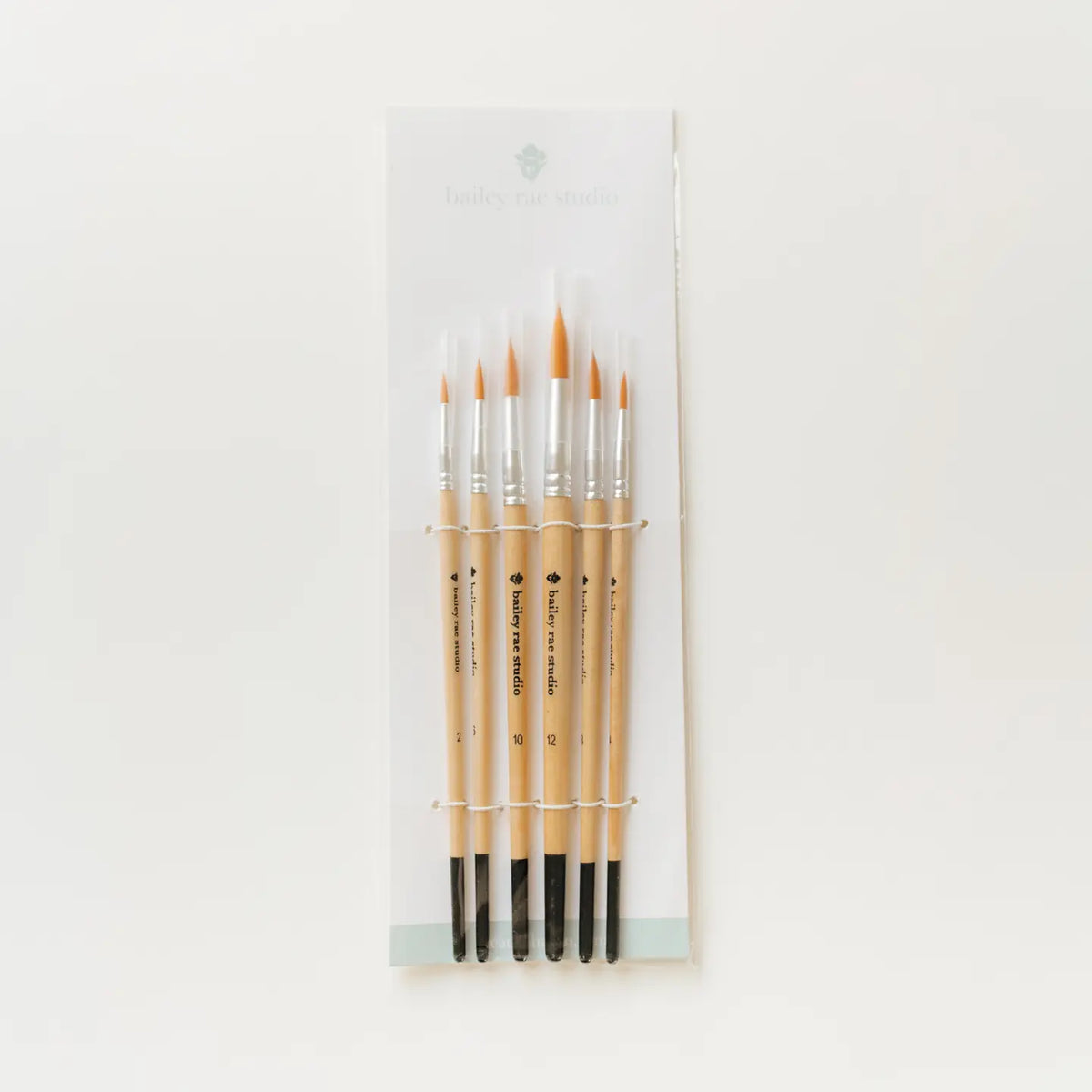 Round Tip Paintbrushes | Set Of 6