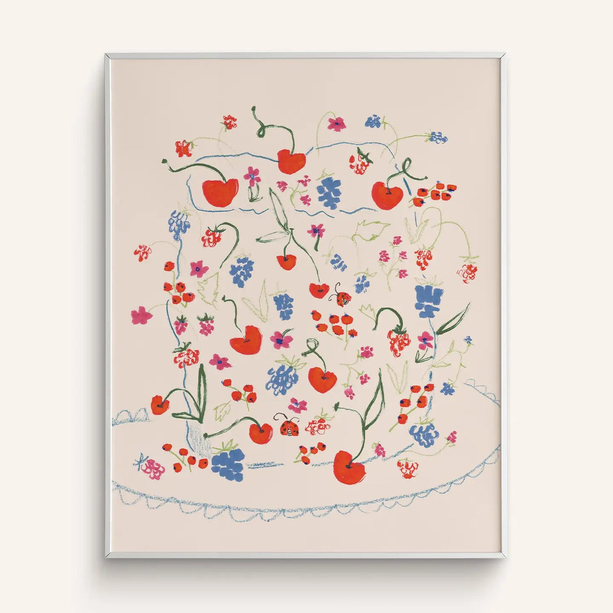 "Fruity Cake" Art Print | 8x10