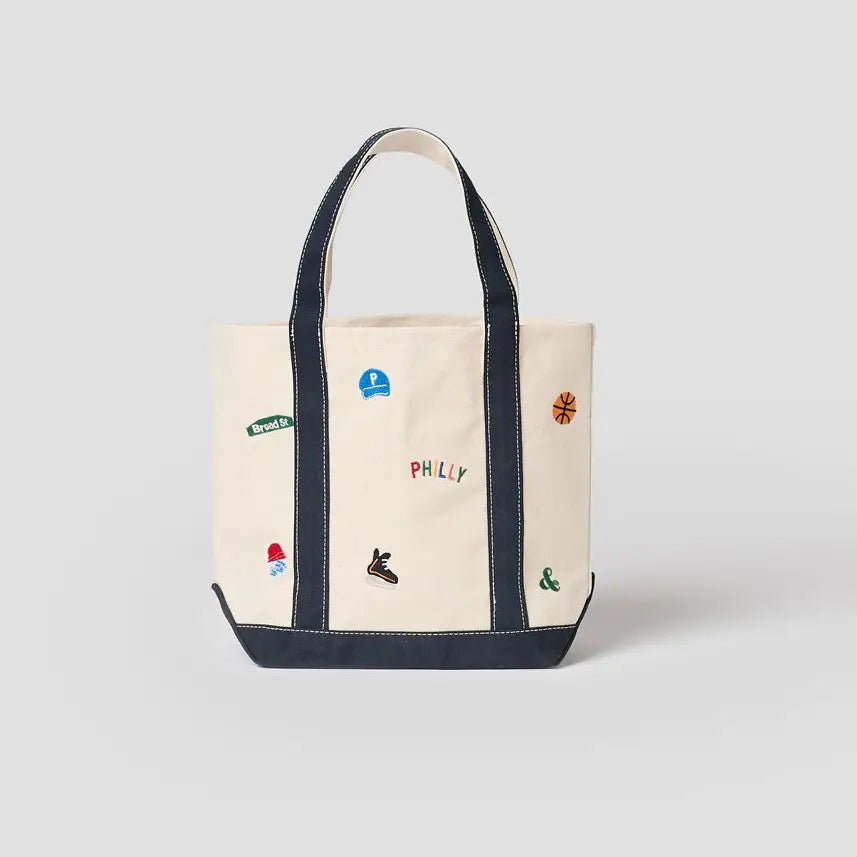 Philadelphia Icons Tote Bag | Small