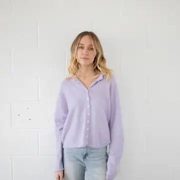 Things Between Piper Cardigan | Lavender