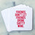 Holiday Coasters "Friends Don't Let Friends Drink Shitty Wine" | Set of 4