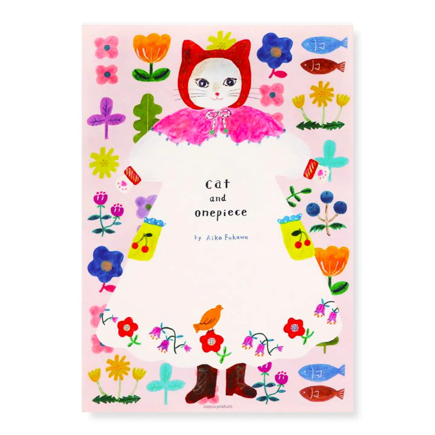 Large Writing Pad | Cat + Onepiece
