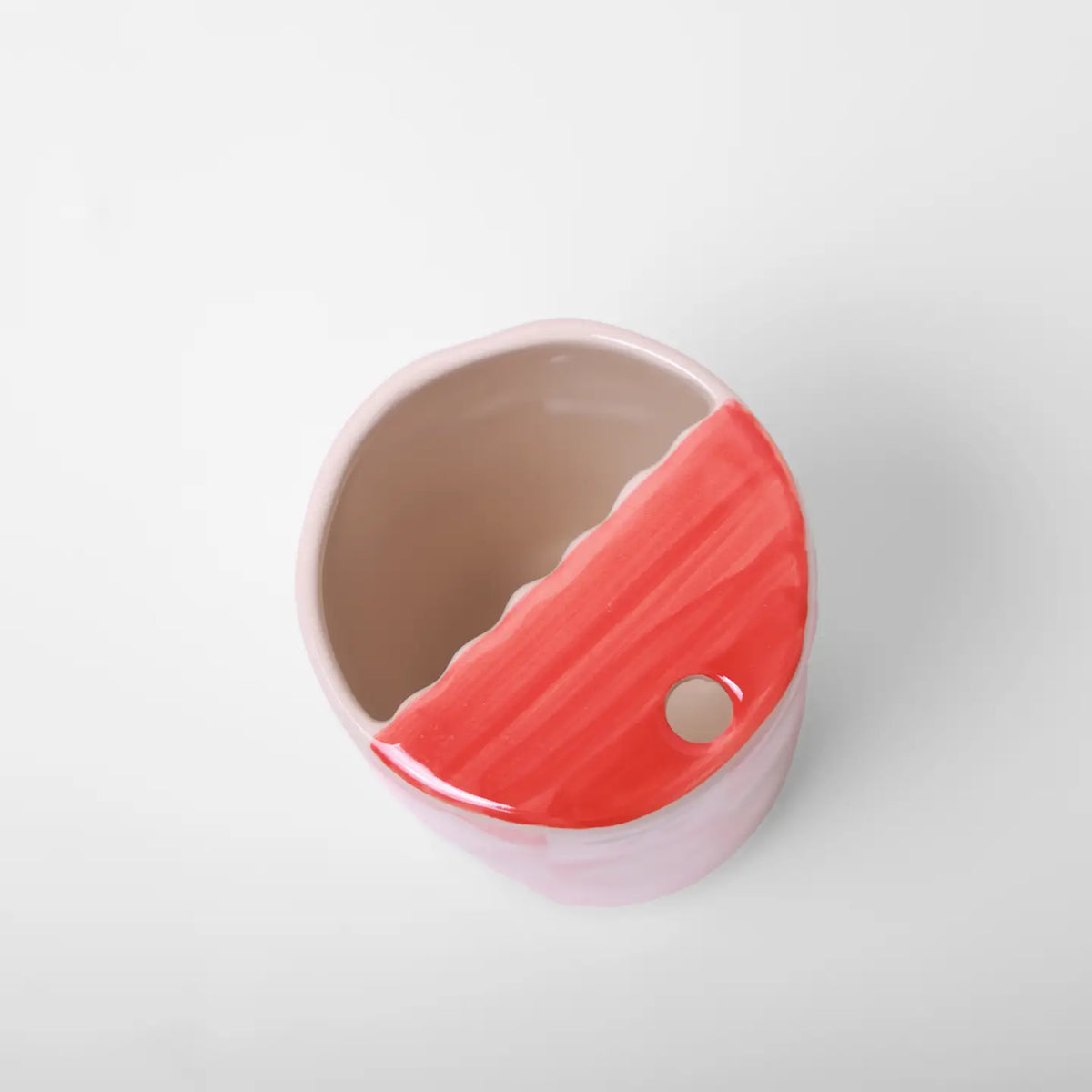 Ceramic Coffee To-Go Tumbler | Cherries