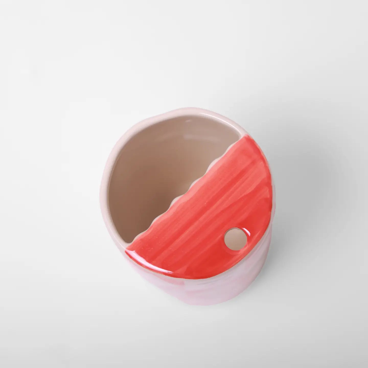 Ceramic Coffee To-Go Tumbler | Cherries