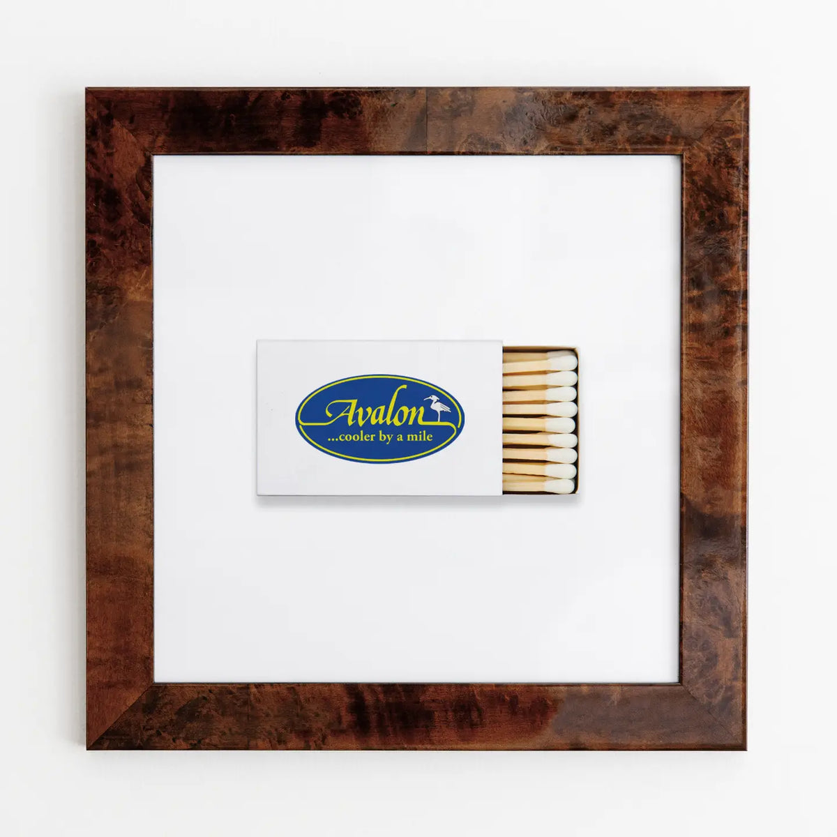 Avalon New Jersey Matchbook Art Print | 12x12