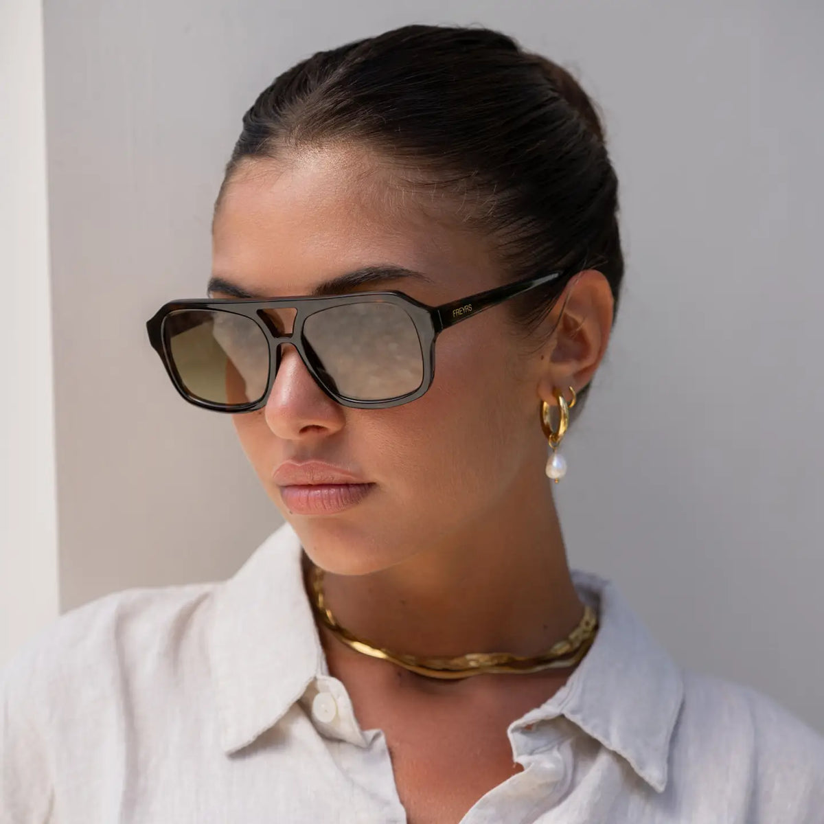 FREYRS Sunglasses | Havana Aviator