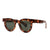 Milo Sunglasses | Tortoise with Green Lens