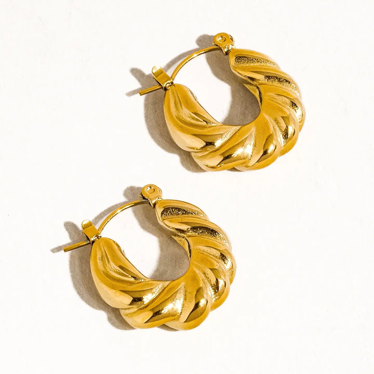 Braided Hoop Earring | Non-Tarnish