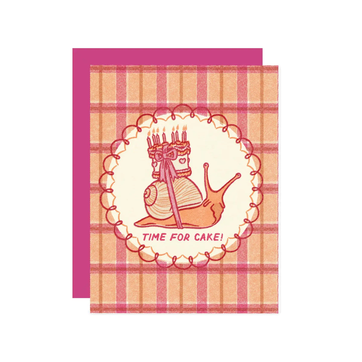 Time For Cake Birthday Card