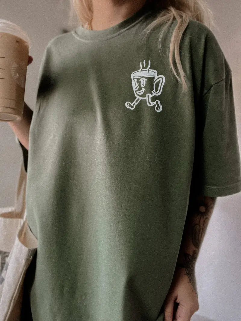 Coffee People Graphic Tee