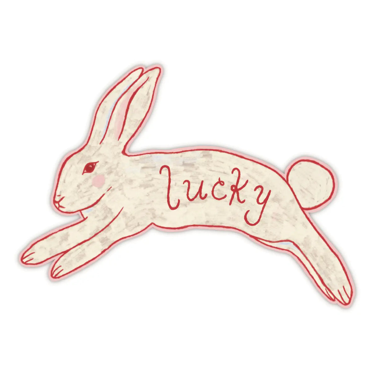 Lucky Bunny Sticker