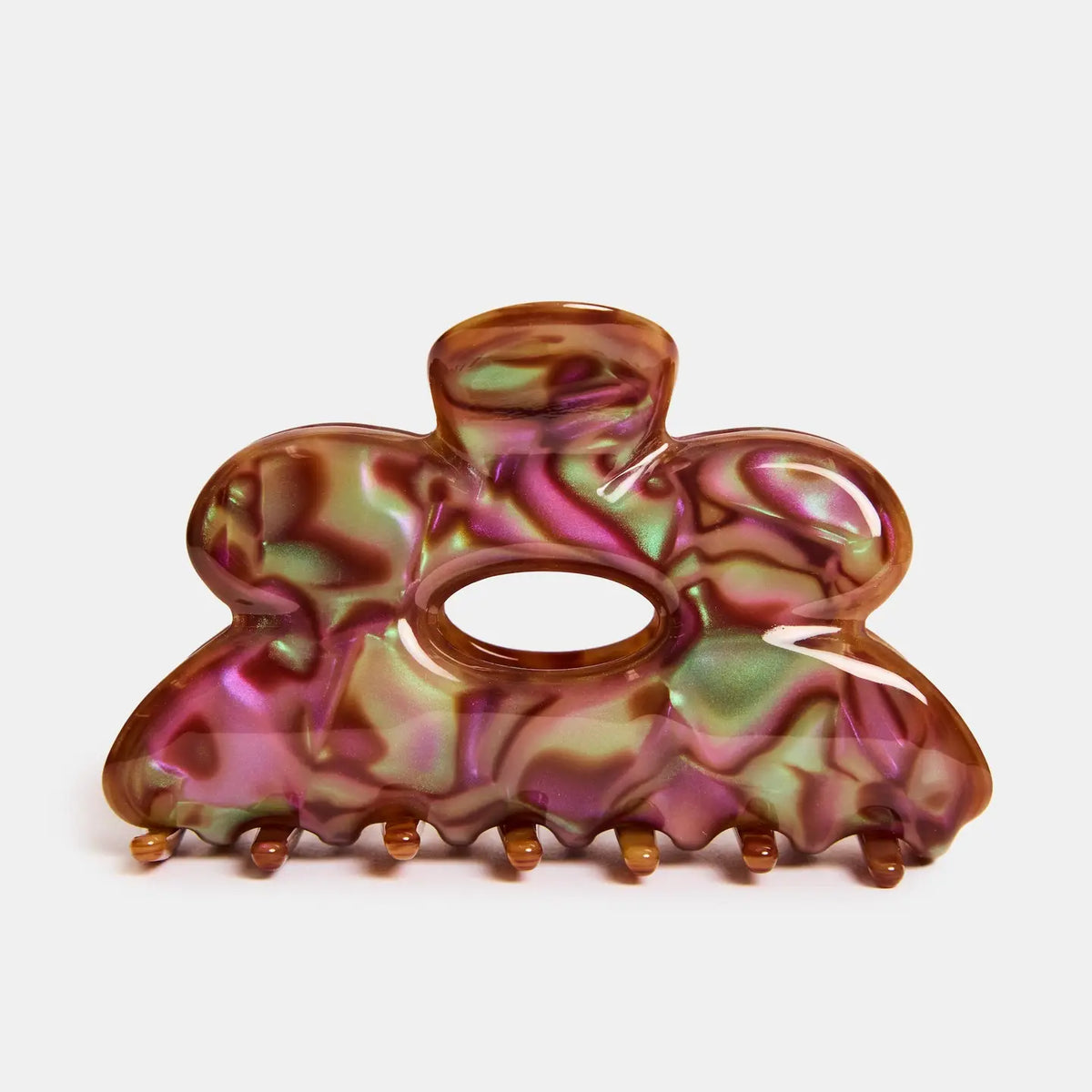Chunks Flower Claw Clip | Purple Haze