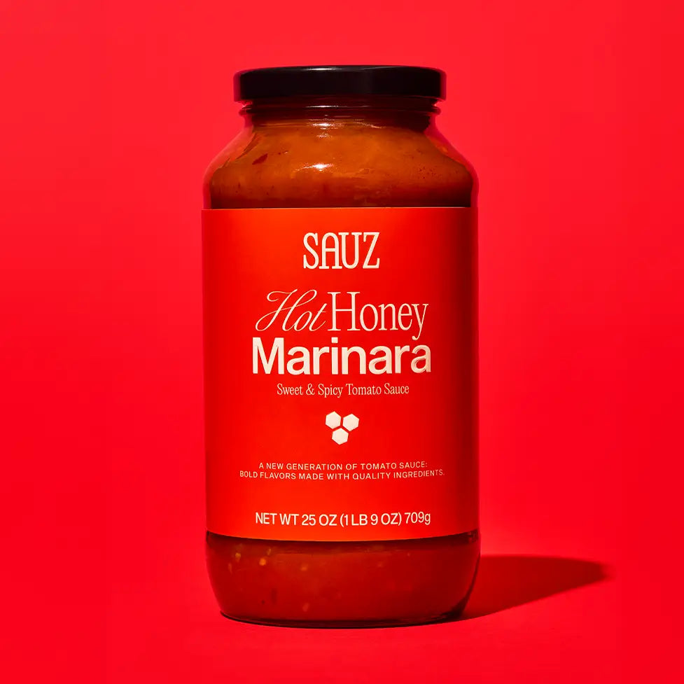 Sauz Pasta Sauce |  Hot + Honey Marinara  25 oz.