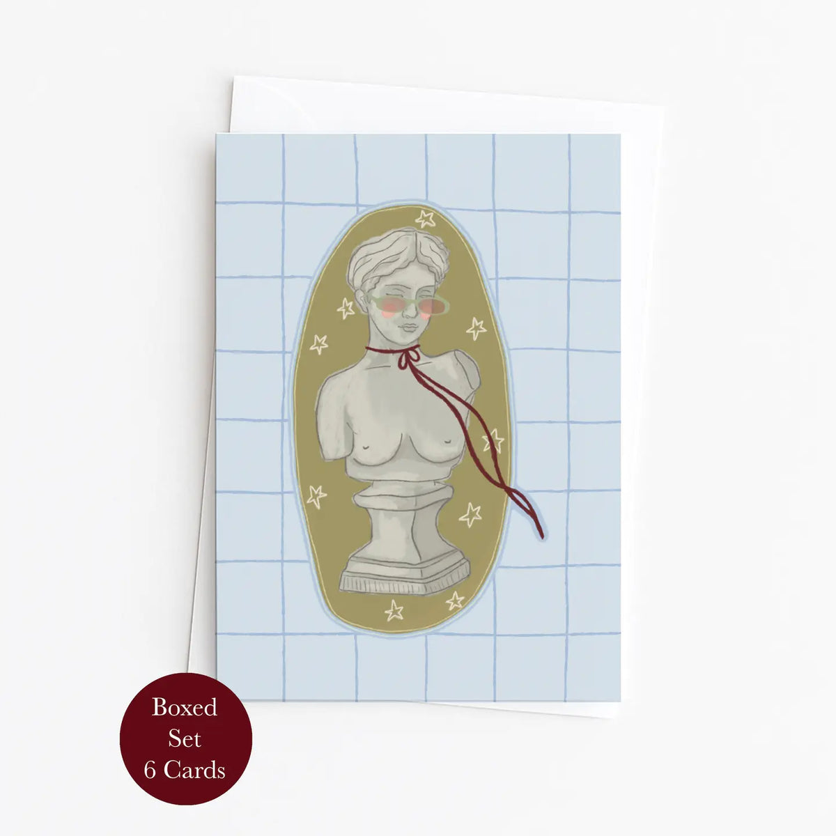 Chic Bust Mini Cards | Set of 6