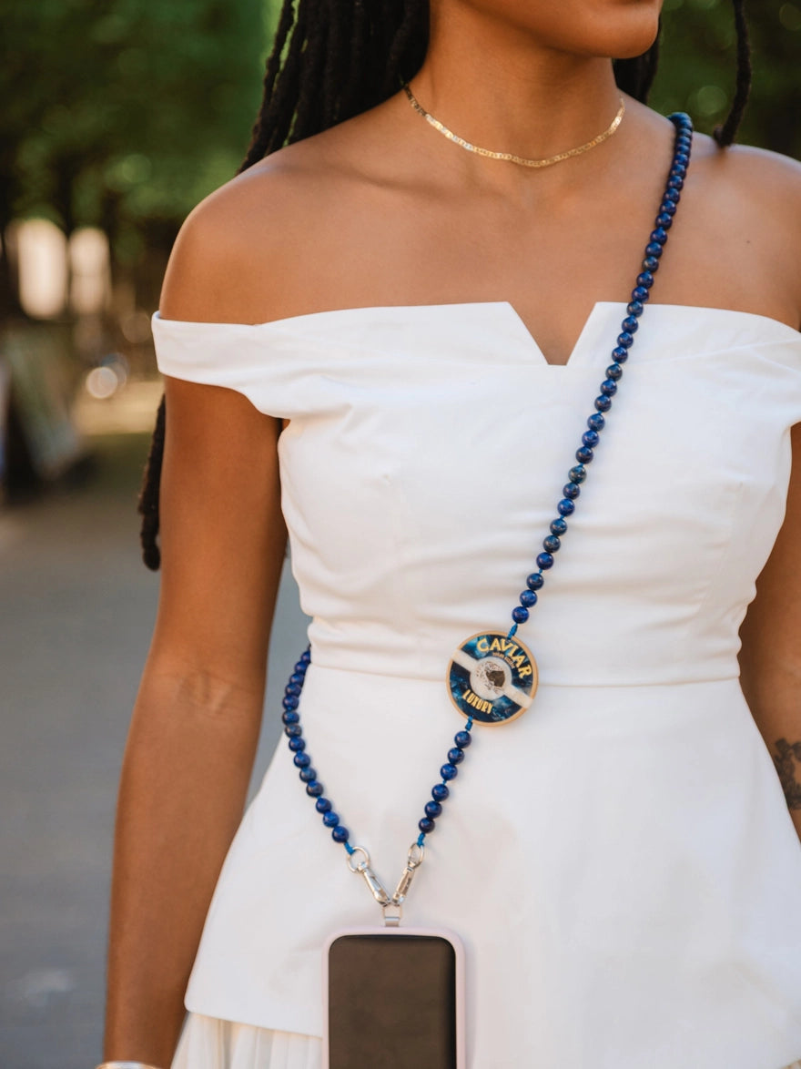 Crossbody Phone Chain | Caviar