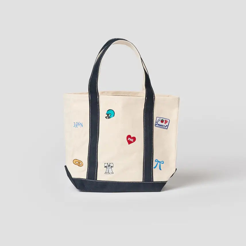 Philadelphia Icons Tote Bag | Small