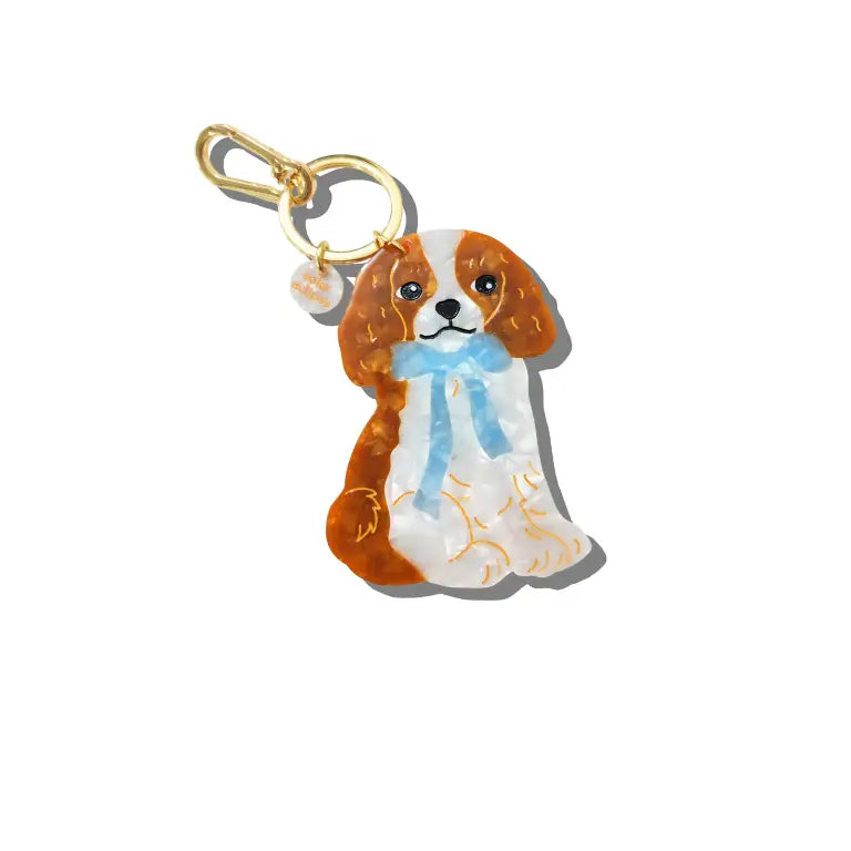King Charles Bag Charm + Keychain