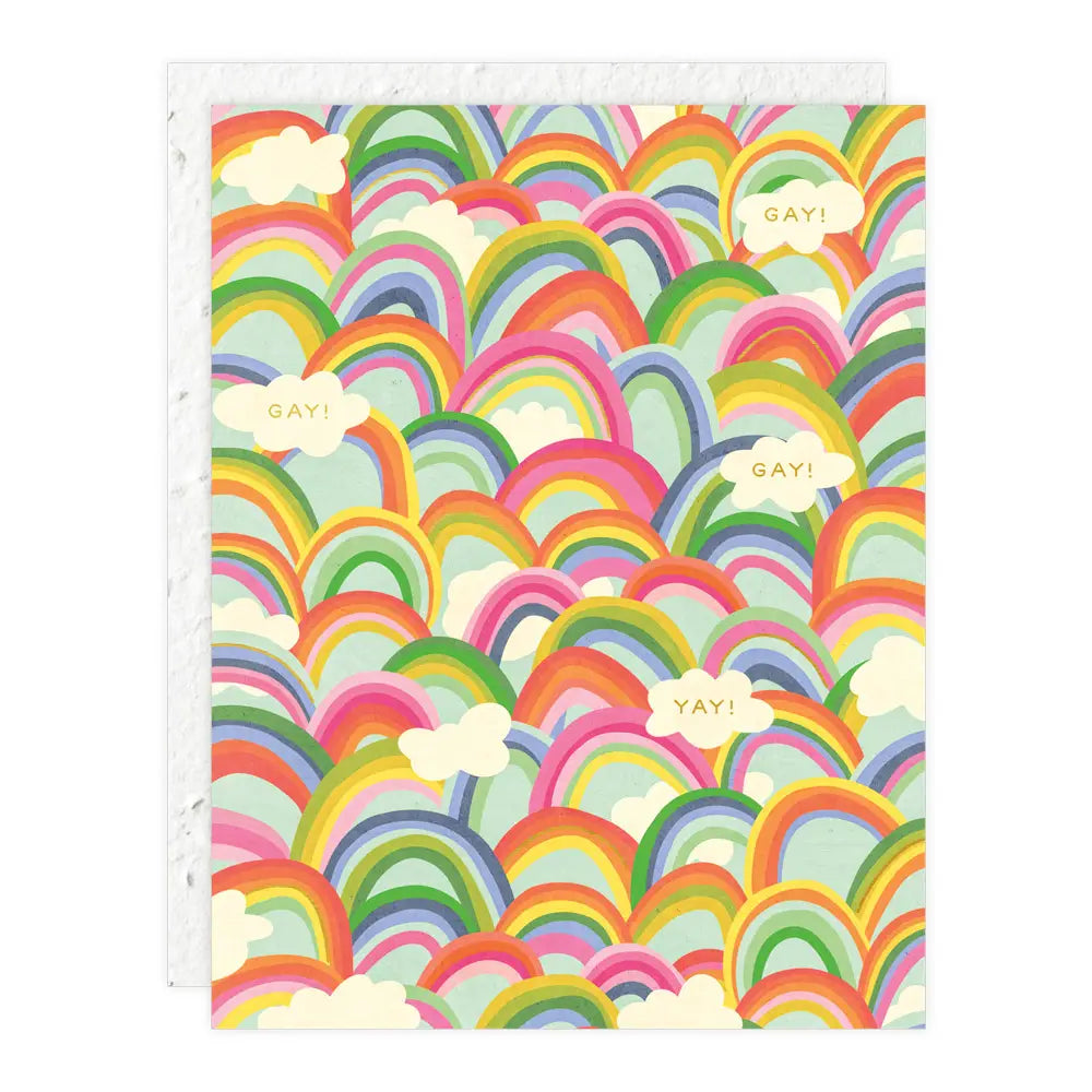 Yay! Gay! Rainbow Card