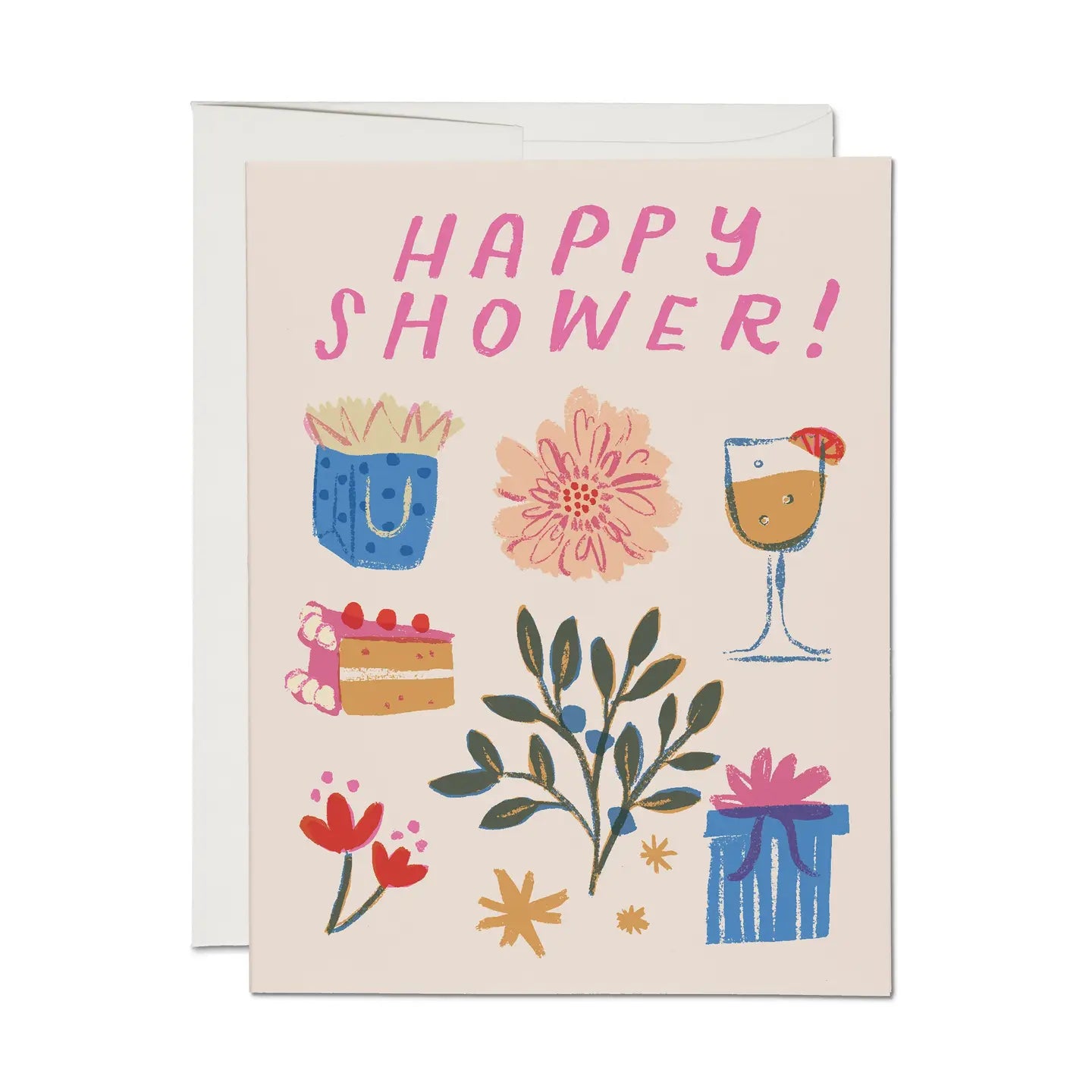 Happy Shower Greeting Card