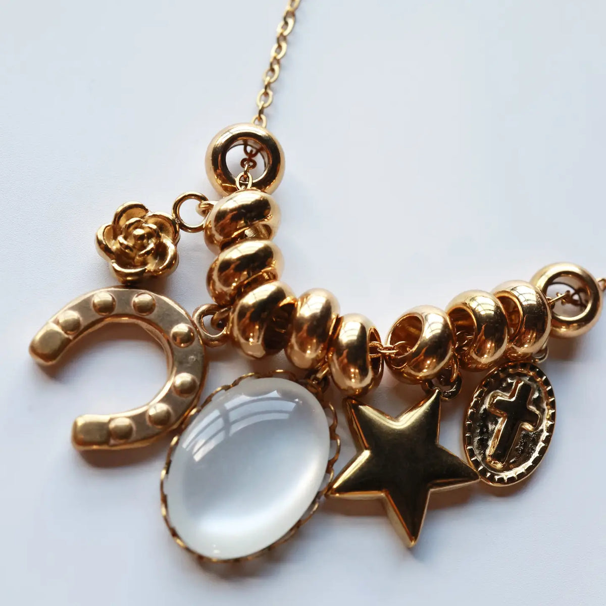 Not Luck Just God Necklace