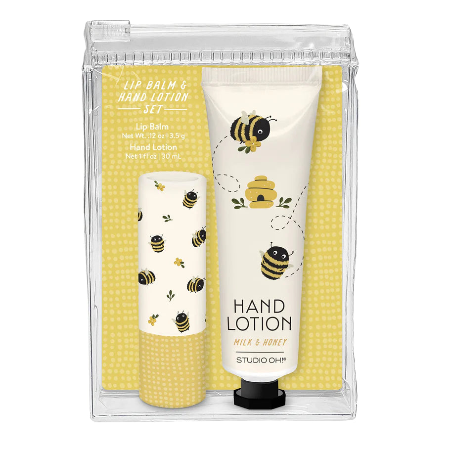 Buzzy Bees Balm & Hand Lotion Set