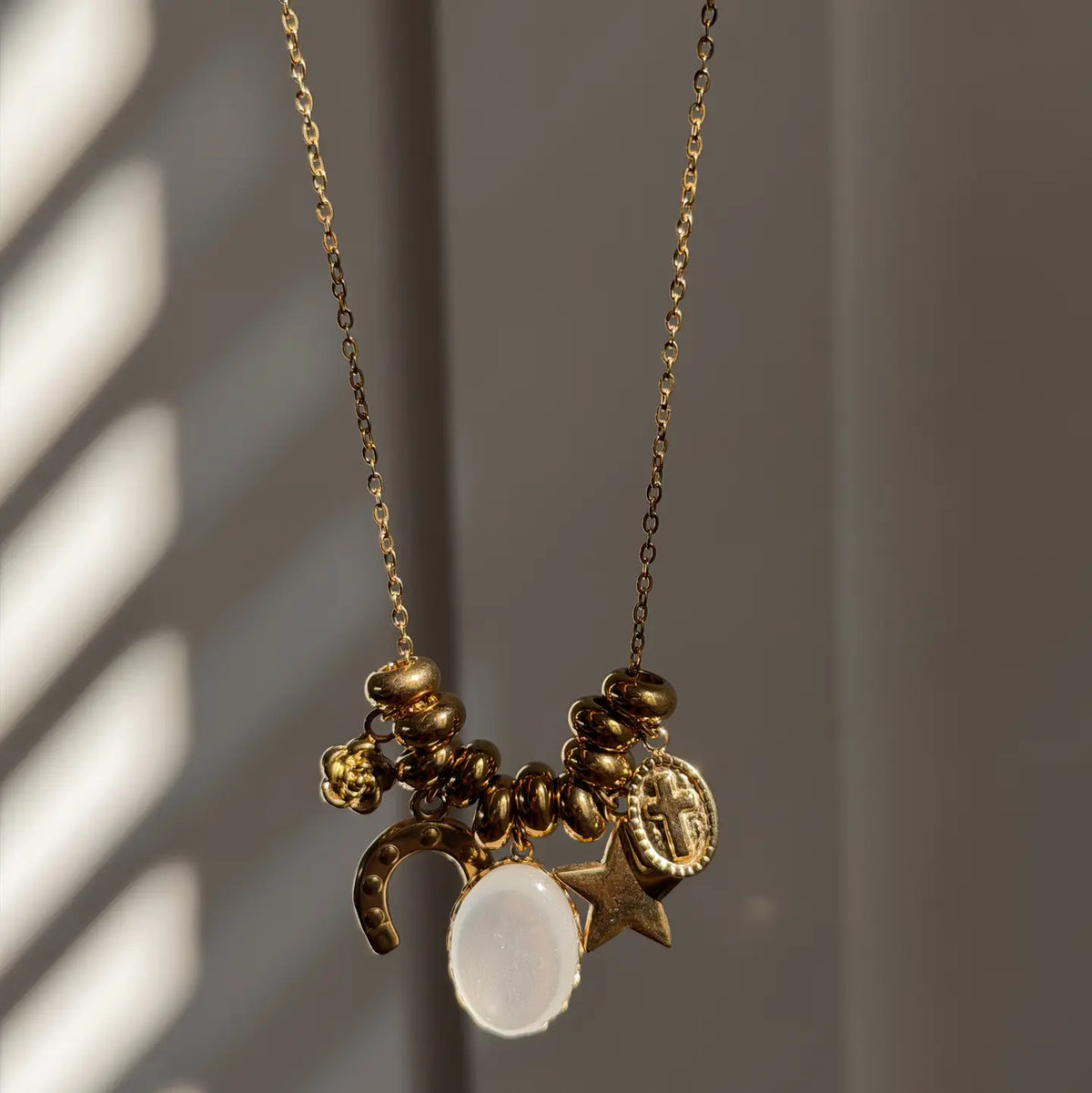 Not Luck Just God Necklace