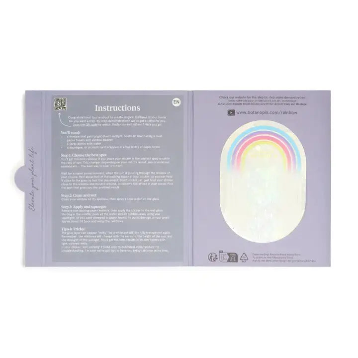 Rainbow Maker Sticker | Slow Down + Soak It Up