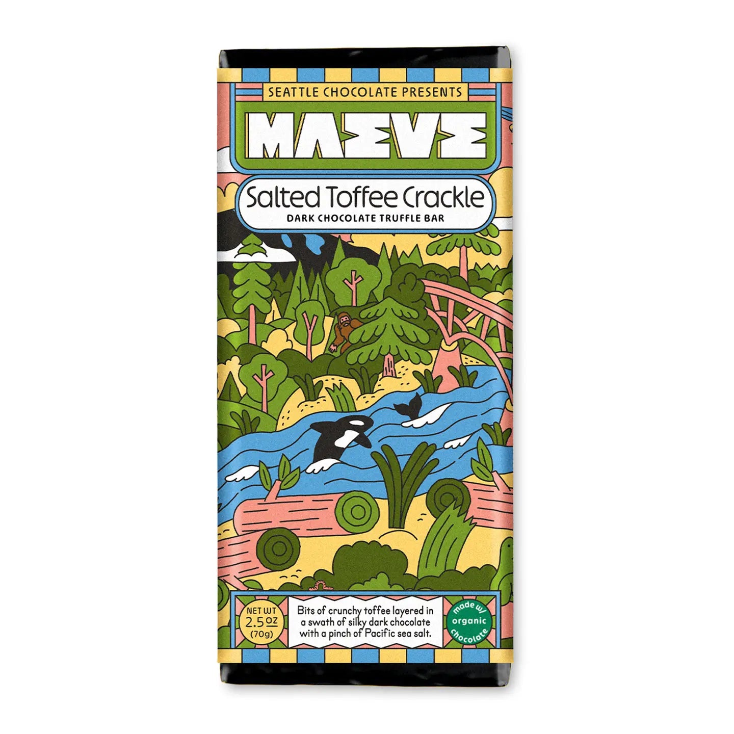 Maeve | Salted Toffee Crackle Truffle Bar
