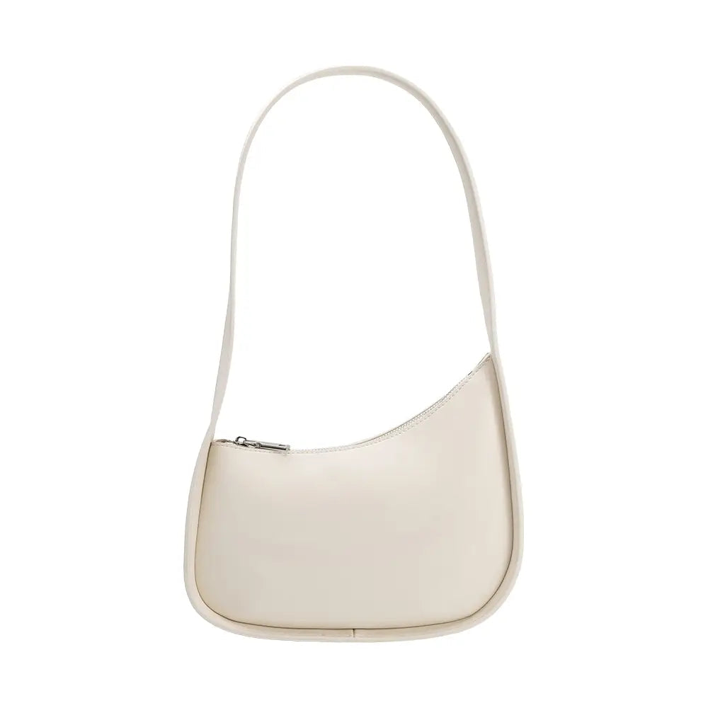 Melie Blanco Willow Ivory Recycled Vegan Shoulder Bag