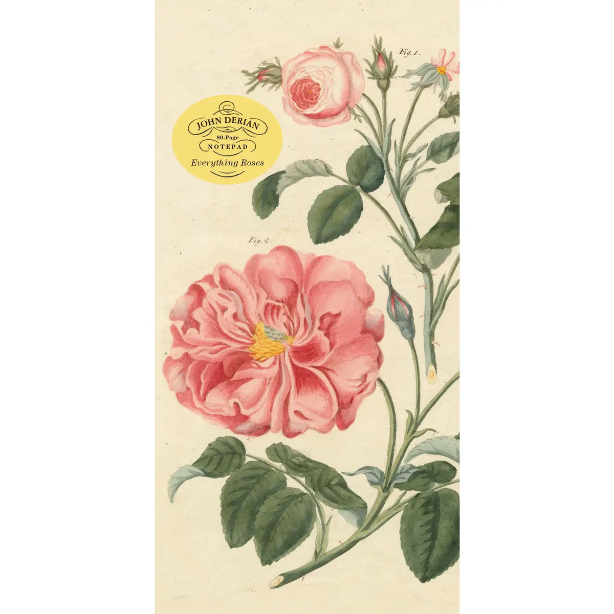 John Derian Paper Goods | Everything Roses Notepad