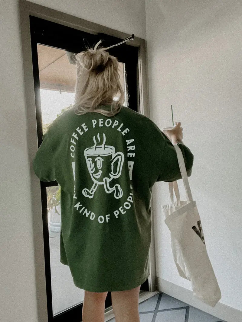 Coffee People Graphic Tee