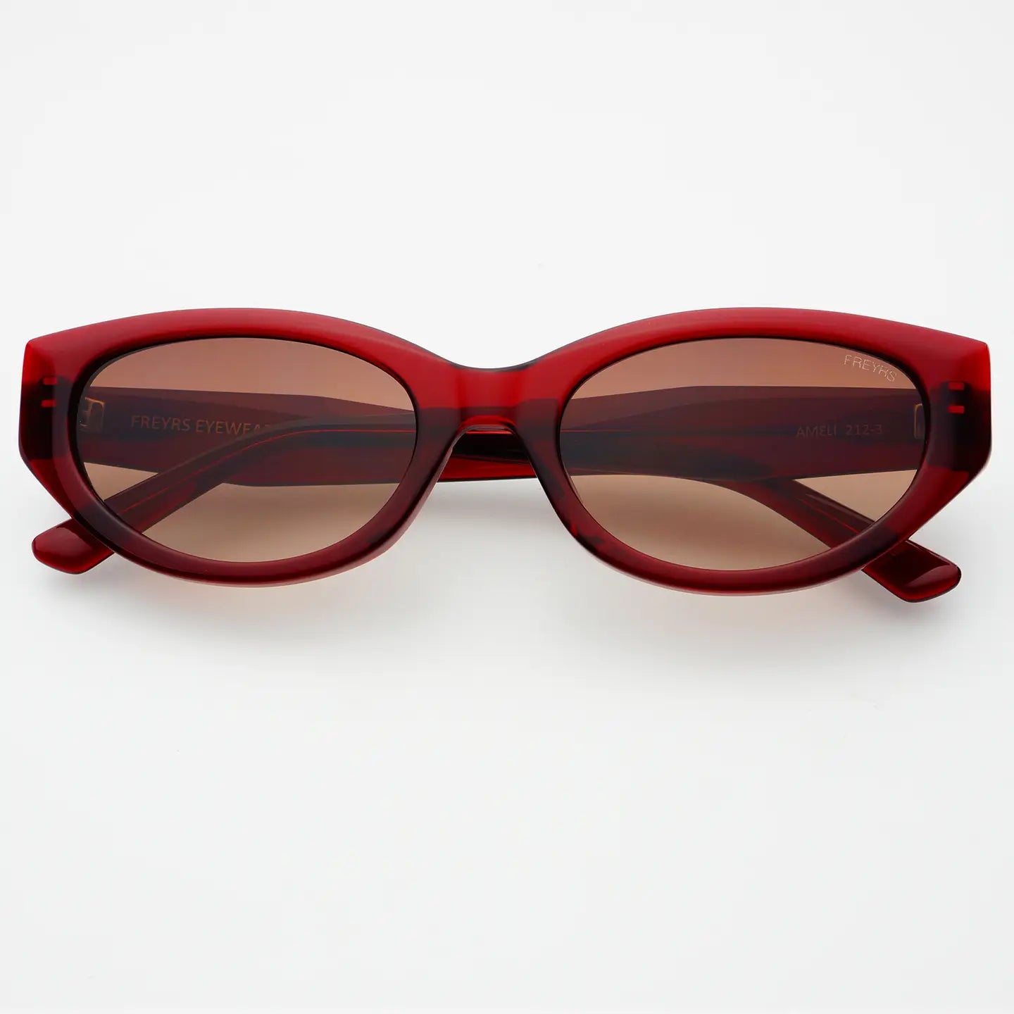 FREYRS Sunglasses | Ameli Cateye | Red