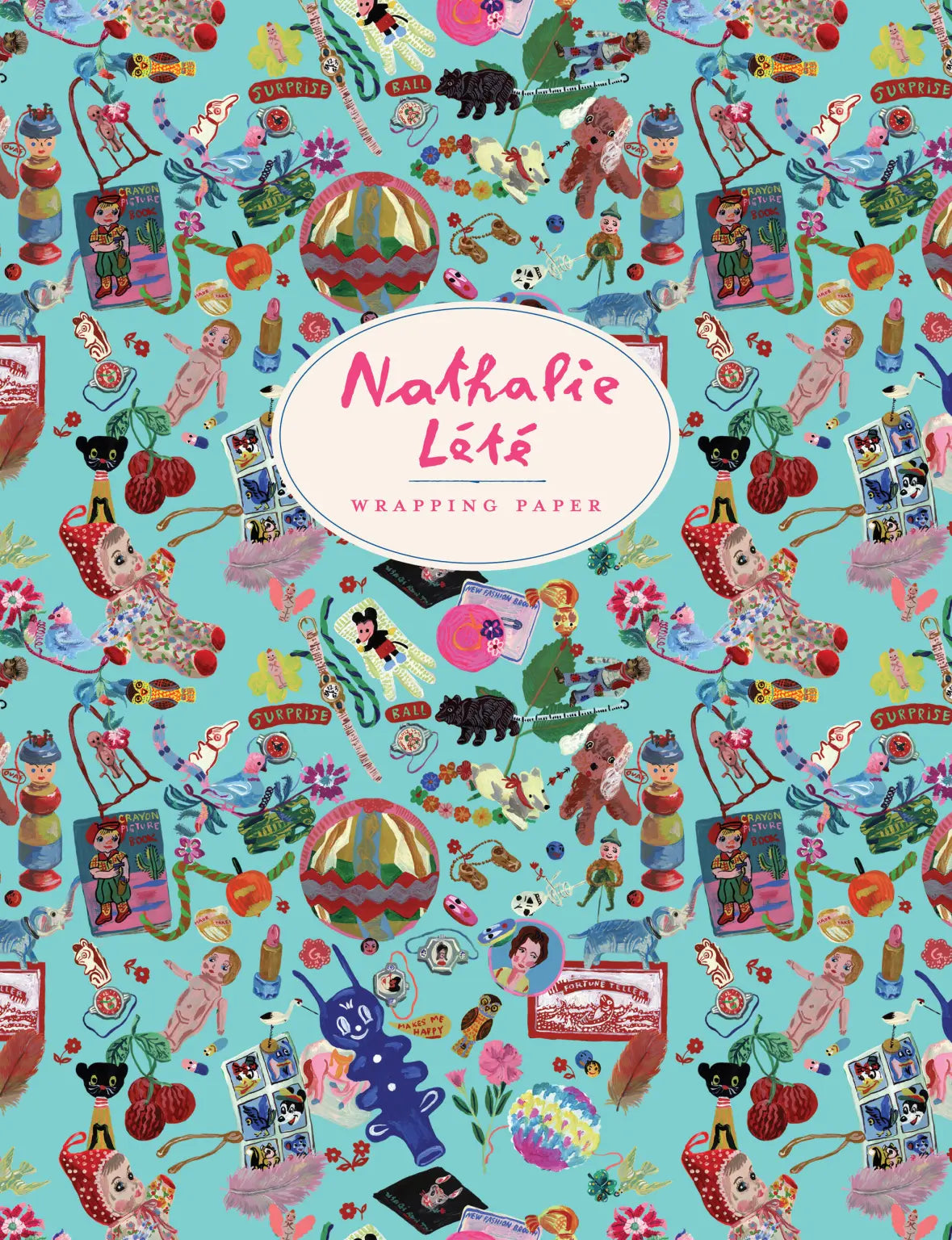 Nathalie Lété Wrapping Paper Book | 12 Sheets