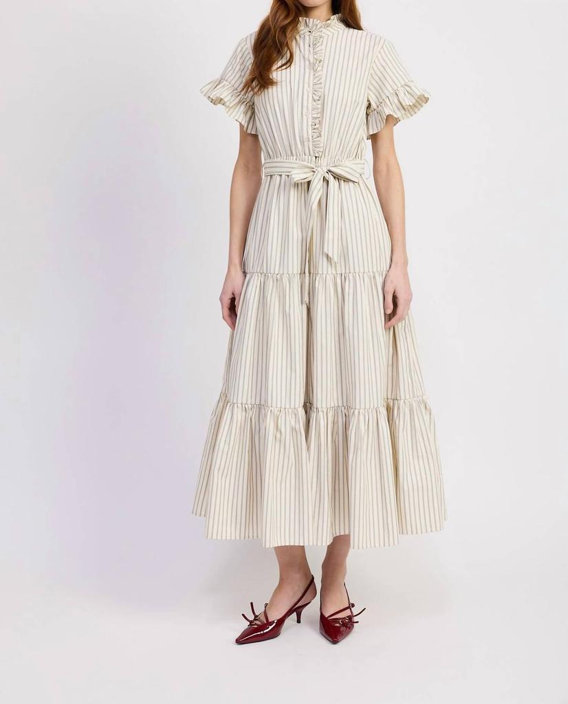 En Saison Ruffle Maxi Dress