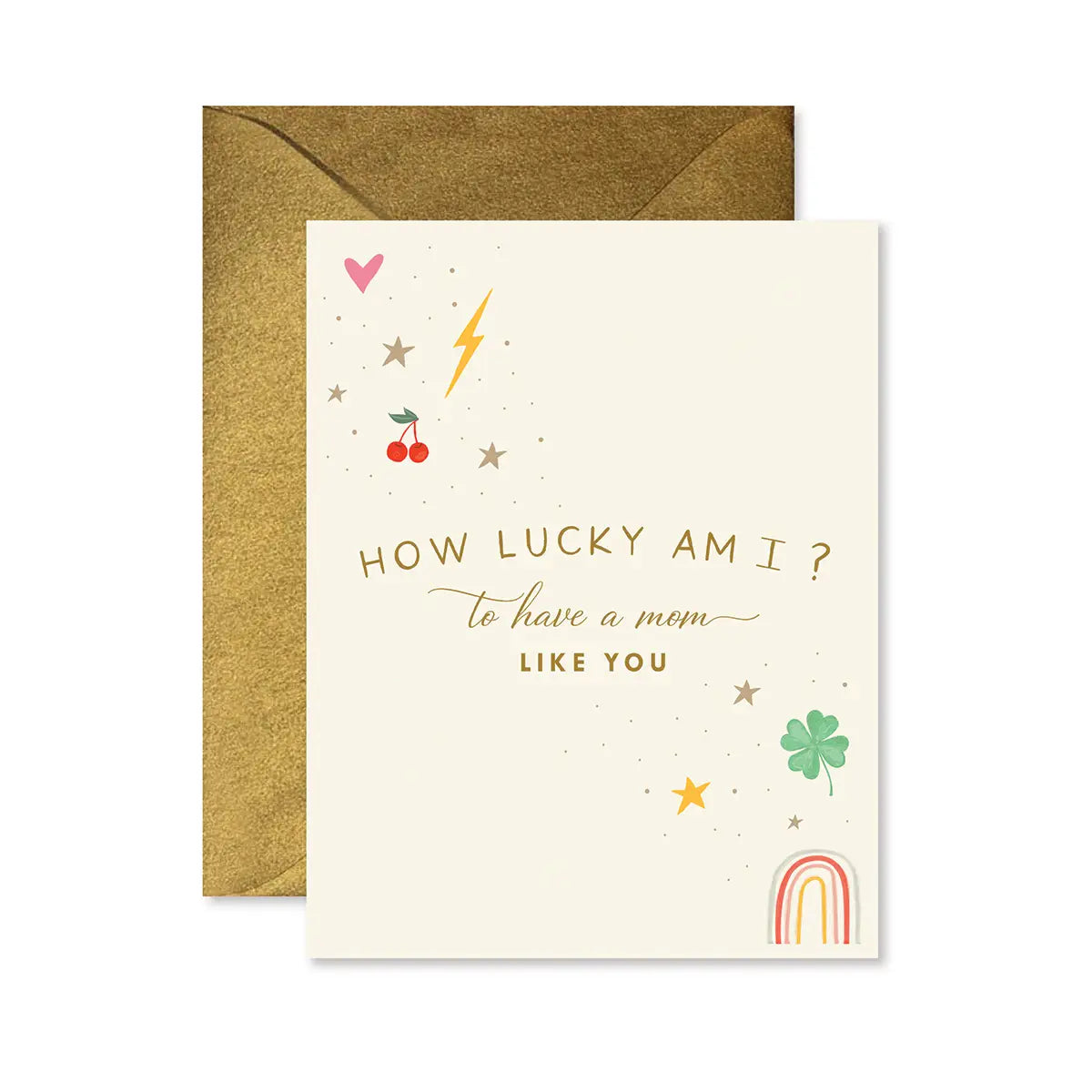 Lucky Mom Mother's Day Card