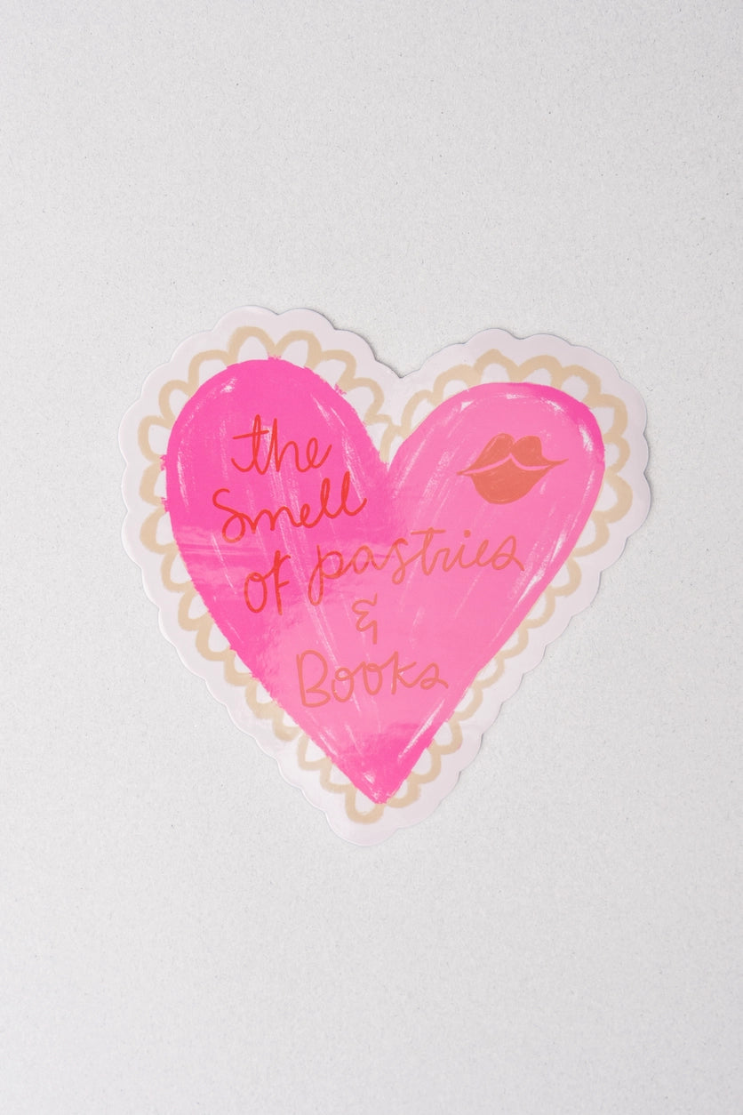 Stick With It! Vinyl Stickers | Pastries + Books