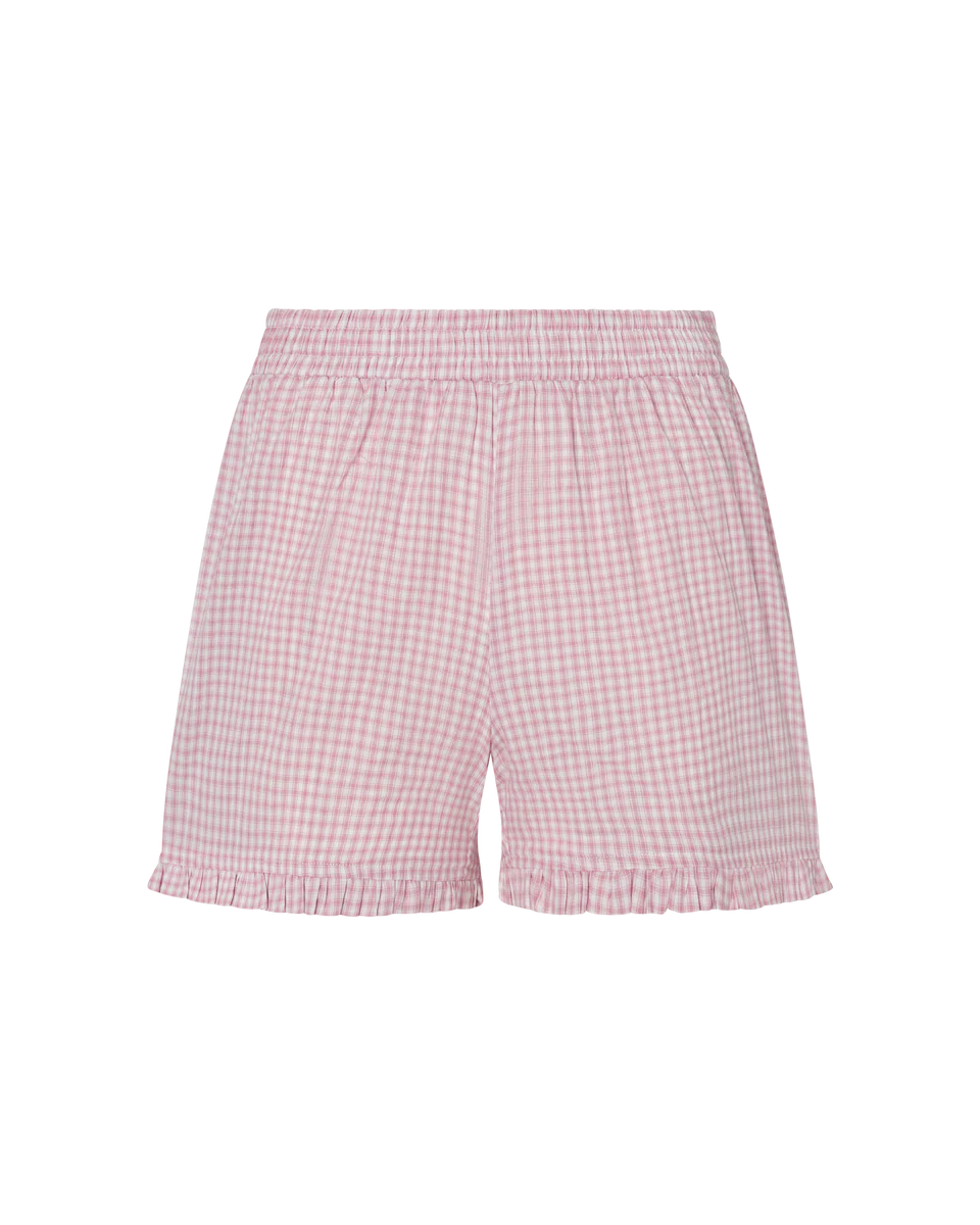 Sønderhaus Boxer Shorts | Pink Plaid