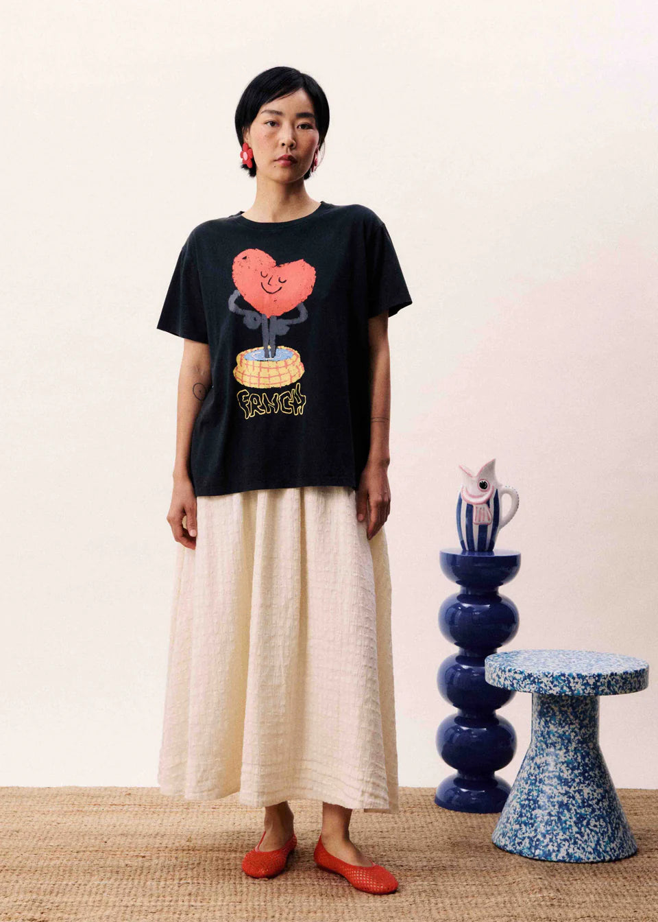 FRNCH Cloudia Skirt | Butter
