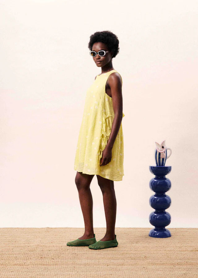FRNCH Ilhabela Dress | Pale Yellow