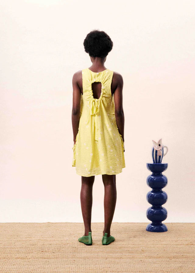 FRNCH Ilhabela Dress | Pale Yellow