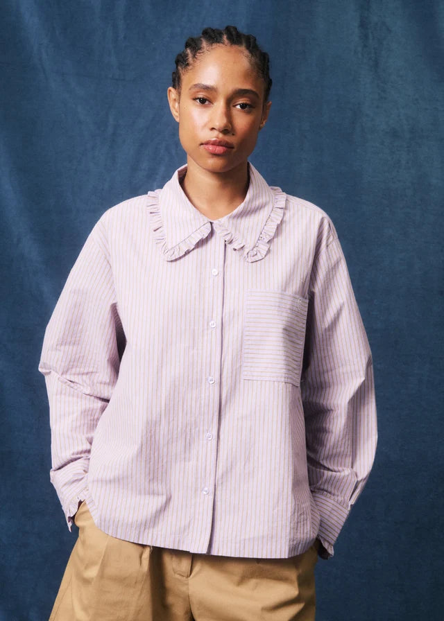 FRNCH Serena Shirt | Lilac