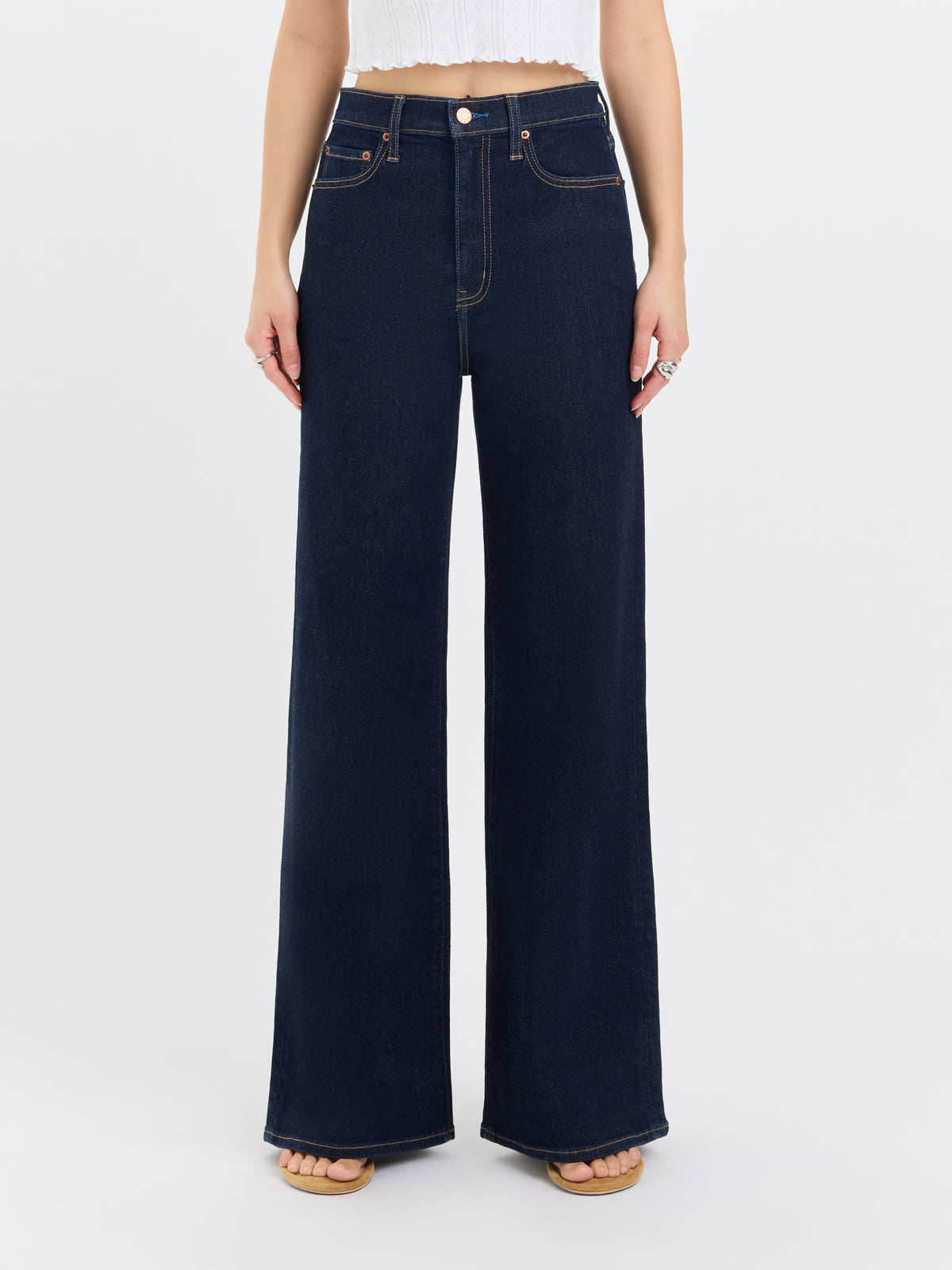 Daze Far Out Wide Leg Jeans | Lume