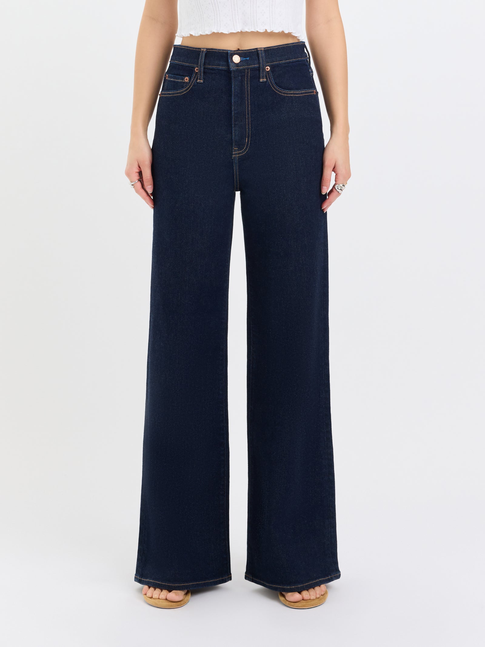 Daze Far Out Wide Leg Jeans | Lume