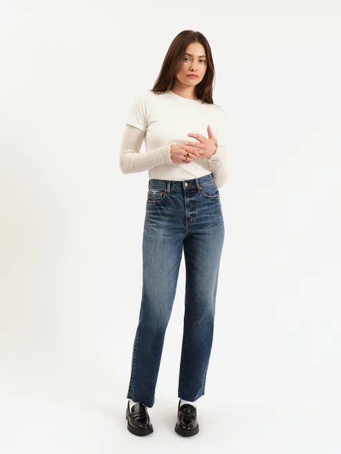 Daze Denim Sundaze High Rise Vintage Straight | Authentic