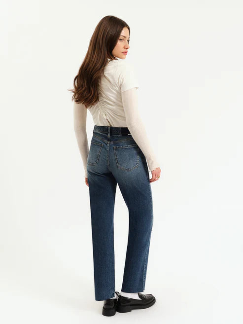 Daze Denim Sundaze High Rise Vintage Straight | Authentic